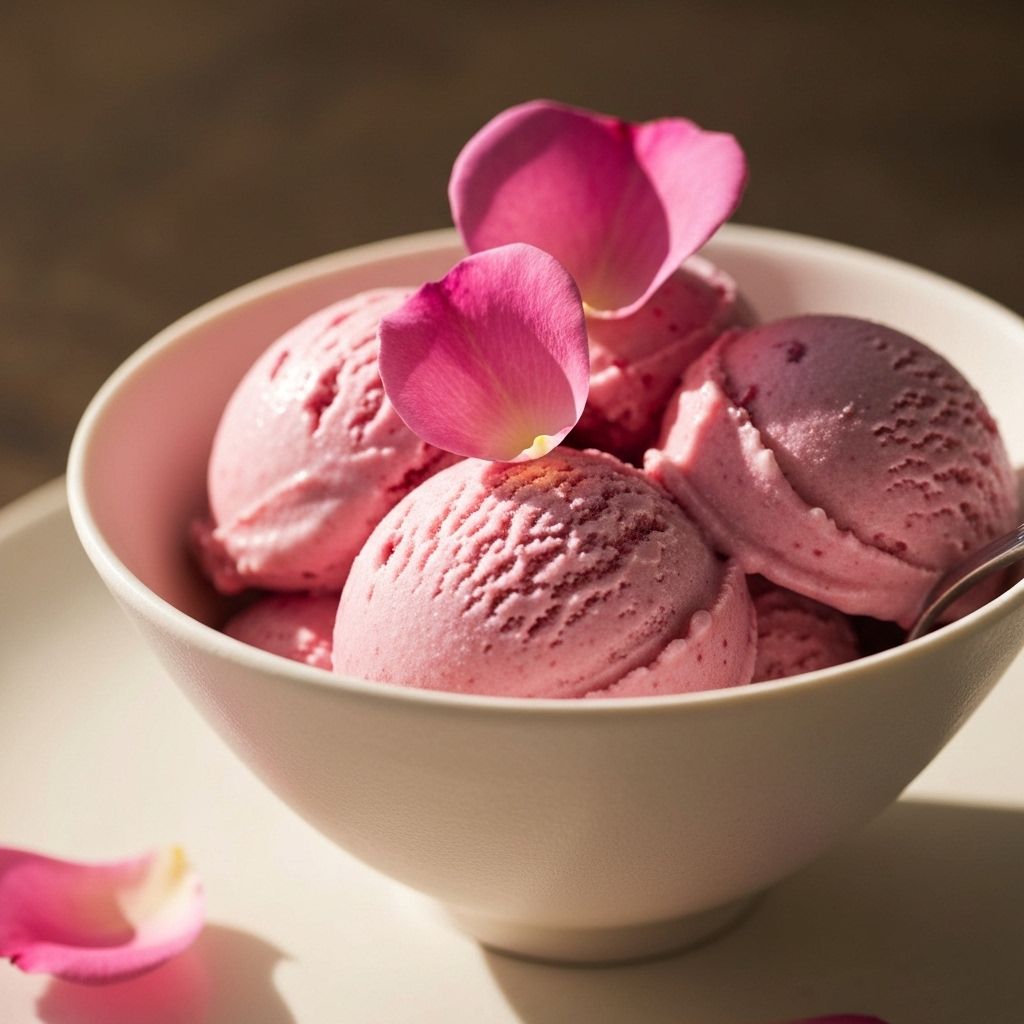 Rose Ice Cream